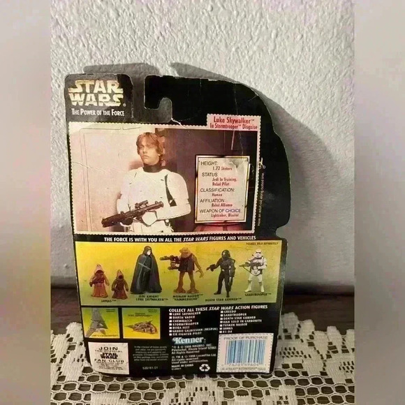 Star Wars “Power of the Force” Luke Skywalker Stormtrooper Disguise Collection 2 - Picture 2 of 3